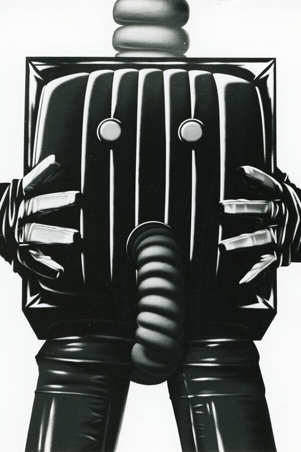 autore: Umberto Mariani 	indirizzo: via andrea del sarto 9, 20129 – milano 	titolo: „La dame di compagnia“ 9/69 	tecnica: acrilico sutela 	dimensioni: cm 97x130 prezzo (přeškrtnuté): collez. Spadari-Milano